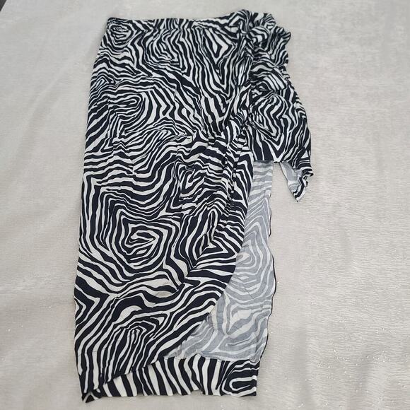 #464 BLUE. Chaser "Lindsey wild thing midi" skirt - Picture 6 of 13